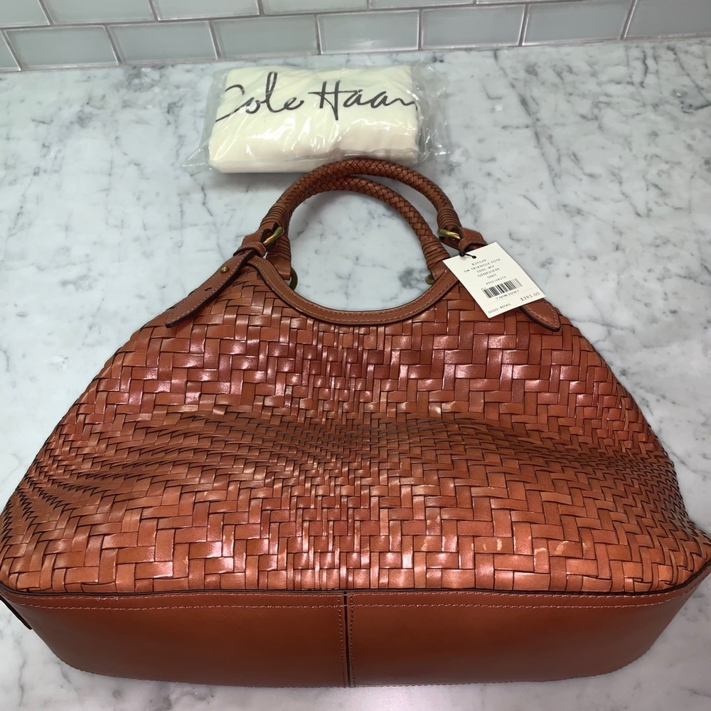 Cole Haan Genevieve Triangle Tote - new with tags!